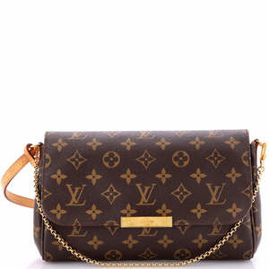 Louis Vuitton MM Favorite Handbag Monogram Canvas